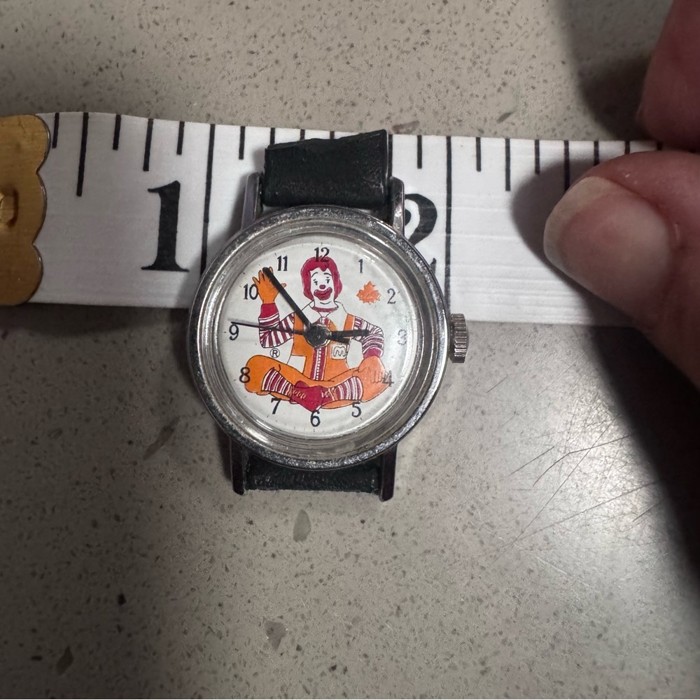 VTG 70’s Ronald McDonald Employee of the Month Watch Rare Collectible - Picture 2 of 3